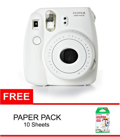 Fujifilm Instax Mini 8 White Kamera Instax + Paper Pack