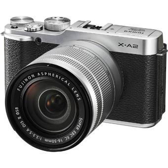 Fujifilm X-A2 16-50mm - 16.3MP - Silver  