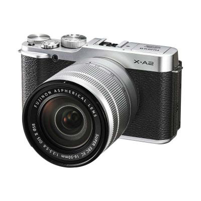 Fujifilm X-A2 Kit 16-50mm OIS II Kamera Mirrorless - Silver