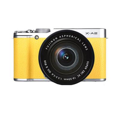 Fujifilm X-A2 Kit XC16-50mm f/3.5-5.6 OIS II - 16MP - Merah Muda