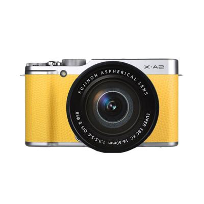 Fujifilm X-A2 X-A2 Kit XC16-50mm f3.5-5.6 OIS Kuning Kamera Mirrorless