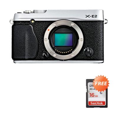 Fujifilm X-E2 Silver Kamera Mirrorless [Body Only]
