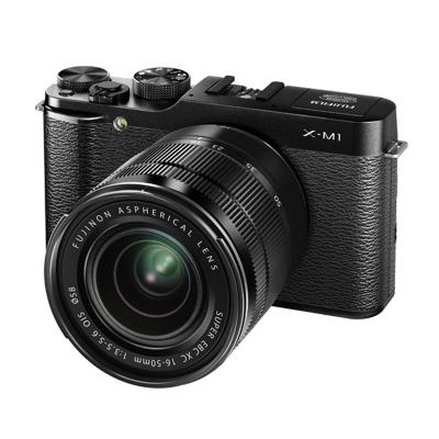 Fujifilm X-M1 Kit XC16-50mm f/3.5-5.6 OIS Hitam Kamera Mirrorless