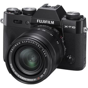 Fujifilm X-T10 Mirrorless Digital Camera with 18-55mm Lens (Black) (Intl)  