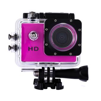 Full HD 30M Waterproof Sports Action Camera DV DVR 2.0" SJ4000 Rose (Intl)  