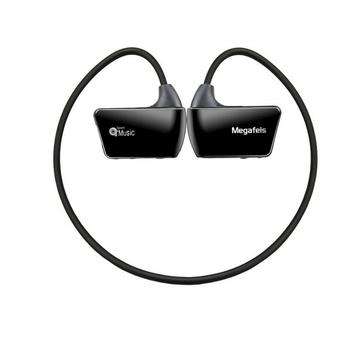 G01 8G Wireless Head-mounted Walkman With Portable Sports Headphones Design MP3 Player (Black)(INTL)  