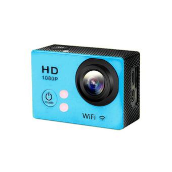 GOLDFOX SJ4000 G2 WiFi IP68 Waterproof 1080P Full HD 2 Inch LCD Car DVR Action Sport DV Digital Video Camera Blue (Intl)  