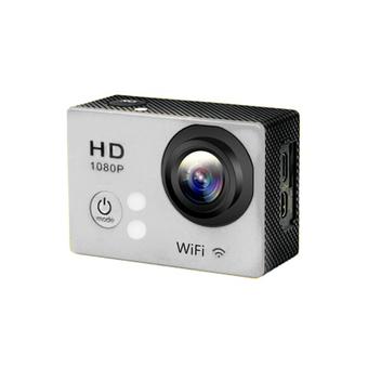 GOLDFOX SJ4000 G2 WiFi IP68 Waterproof 1080P Full HD 2 Inch LCD Car DVR Action Sport DV Digital Video Camera Silver (Intl)  
