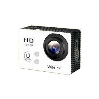 GOLDFOX SJ4000 G2 WiFi IP68 Waterproof 1080P Full HD 2 Inch LCD Car DVR Action Sport DV Digital Video Camera White (Intl)  
