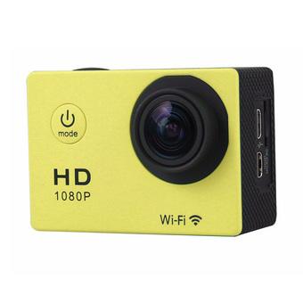GOLDFOX SJ4000 Waterproof Action Sport DV Digital Video Camera 12MP (Yellow) (Intl)  