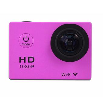 GOLDFOX SJ4000 Waterproof Action Sport DV Digital Video Camera 12MP (Violet) (Intl)  