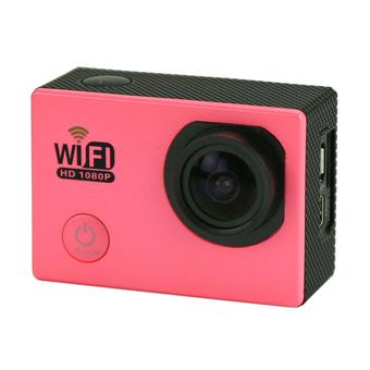 GOLDFOX SJ6000 WiFi Action Camera 12MP Full HD 1080P 2.0" LCD Waterproof Sport DV Pink (Intl)  
