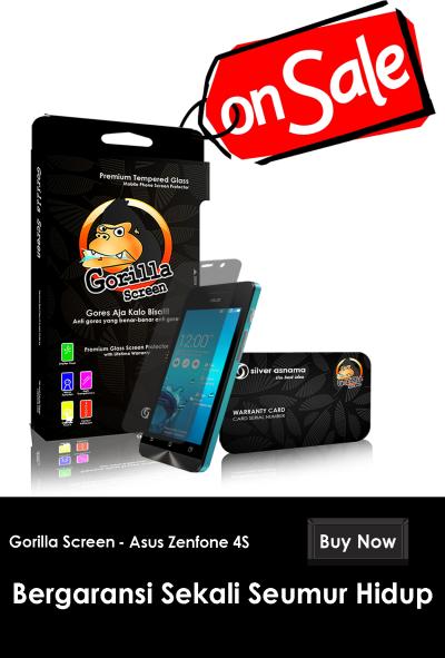 GORILLA Anti Gores Screen Protector for Asus Zenfone 4S