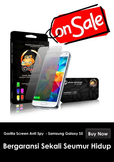GORILLA Anti Gores Screen Protector for Samsung S5