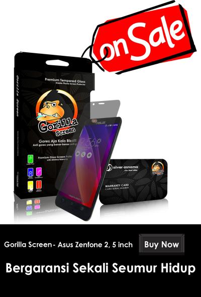 GORILLA GOSCREEN Anti Gores for Asus Zenfone 2 [5 Inch]