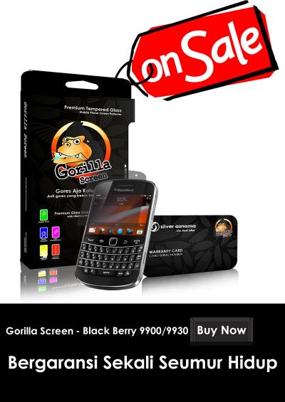 GORILLA GOSCREEN Anti Gores for BlackBerry 9900 or 9930