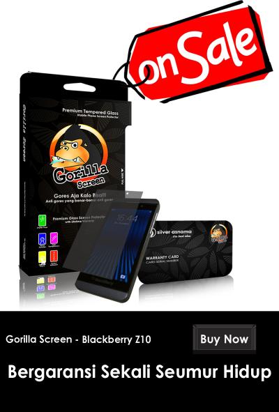 GORILLA GOSCREEN Anti Gores for BlackBerry Z10