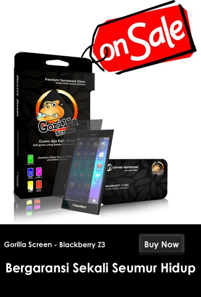 GORILLA GOSCREEN Anti Gores for BlackBerry Z3
