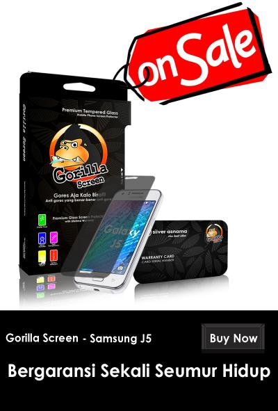 GORILLA GOSCREEN Anti Gores for Samsung Galaxy J5
