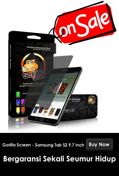 GORILLA GOSCREEN Anti Gores for Samsung Galaxy Tab S2 [9.7 Inch]