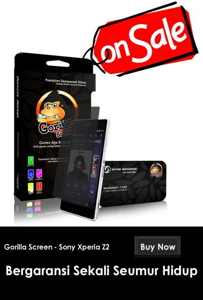 GORILLA GOSCREEN Anti Gores for Sony Xperia Z2