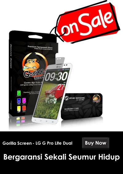 GORILLA Goscreen Screen Protector for LG G Pro Lite Dual