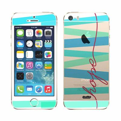 Garskin Blue Ribbon Skin Protector for iPhone 5s [Glaze/Printed on Transparent Material]