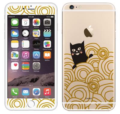 Garskin El Gato Skin Protector for iPhone 6 [Metallic & Glaze/Printed on Transparent Material]