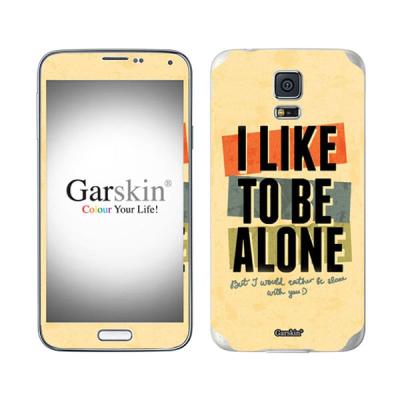 Garskin Samsung Galaxy S5 - Be Alone