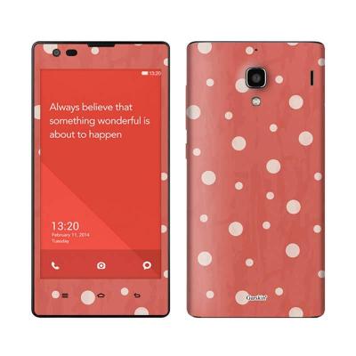 Garskin Xiaomi Redmi 1S - Bubbles Red