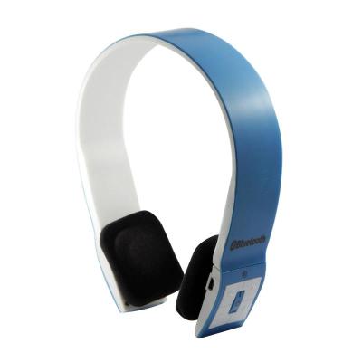 Generic Bluetooth Headphone Wireless Q8 - Blue