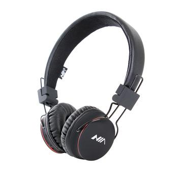 Generic Premium Crystal Sound Headphone Bluetooth NIA X-2 - Hitam  