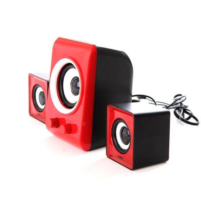 Generic Speaker Music Desktop 2.1 Mega Boom Series TS - Red