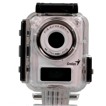 Genius Life Shot Action Camera - Full HD 1080P Mini Wifi Cam - Waterproof - Putih  