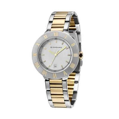 Giordano Timewear 2675-66 Silver/Gold Jam Tangan Pria