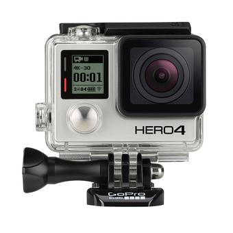 GoPro HERO4 Black Edition - FULL HD 4K/60FPS - Hitam  