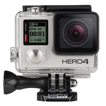GoPro Hero 4 - 12 MP - Silver Edition  