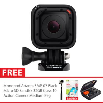 GoPro Hero Session Mini Cube Combo Extreme Full HD 4K Action Camera + Free Bonus Item  