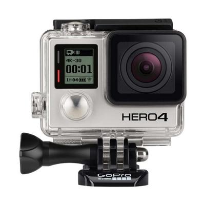 GoPro Hero4 Silver Action Camera with LCD
