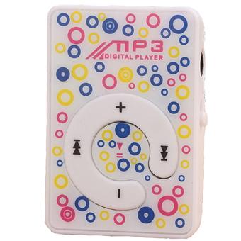 GoSport Digital Clip USB MP3 Music Media Player With Micro Support 1-8GB TF/SD card Slot (White)  