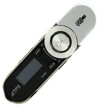 GoSport USB LCD Screen MP3 Music Player t Support FM Radio 8GB Flash TF/SD card Slot (White)  