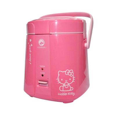 Godzu Mini Portable Smart Cooking Pink Rice cooker [1.2 L]