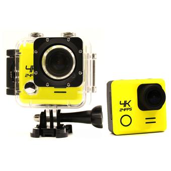 Goldfox M20 2.0 inch 4K Ultra HD 12MP WiFi Sport DV Video Action Camera Cam Mini SJ4000 (Yellow) (Intl)  