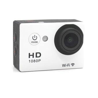 Goldfox W9 WIFI 2" 12MP HD Sports Digital Video 1080P Action Camera Original Waterproof White (Intl)  