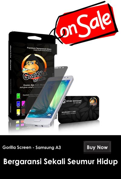 Gorilla GOSCREEN Anti Gores for Samsung Galaxy A3