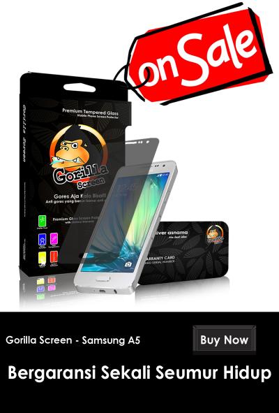 Gorilla GOSCREEN Anti Gores for Samsung Galaxy A5