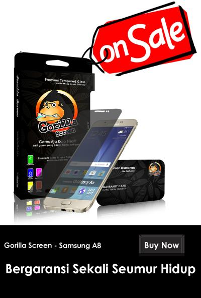 Gorilla GOSCREEN Anti Gores for Samsung Galaxy A8