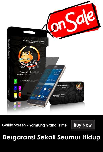 Gorilla GOSCREEN Anti Gores for Samsung Galaxy Prime
