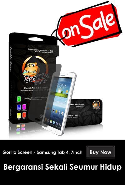 Gorilla GOSCREEN Anti Gores for Samsung Galaxy TAB 4 7.0 Inch