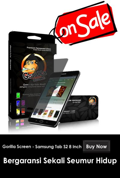 Gorilla GOSCREEN Anti Gores for Samsung Galaxy Tab S2 (8.0 Inch)